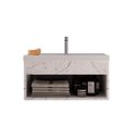 Ver imagem 4 de Gabinete Suspenso para Banheiro com Cuba 60cm em MDF Zoff Branco