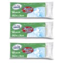 Ver imagem 1 de Kit 3 Pacotes Sacos de Lixo Branco para Banheiro e Pia Resistente Reforçado 34cm x 38cm 50 Unidades