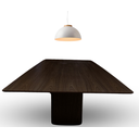 Ver imagem 2 de Mesa de Jantar Retangular Duo 235x122cm em Ébano Modelar
