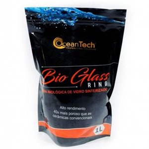 BIO GLASS 15MM 1000ML OCEAN TECH - MIDIA FILTRANTE VIDRO SINTERIZADO