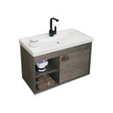 Ver imagem 7 de Gabinete Suspenso para Banheiro com Cuba 60cm em Mdf Monza