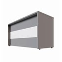 Ver imagem 2 de Balcão de Atendimento 135 cm Reto Baixo Recepção F5 Office
