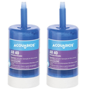 Ver imagem 1 de Kit 02 Un Refil Ab 40 Acquabios Multiuso Universal Rosca Longa Conica Granular Carbon para Bica Move