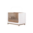 Ver imagem 6 de Quarto Infantil Completo Aconchego 2 Peças (1 Berço + 1 Cômoda) Qi83 Branco/jequitiba - Henn