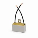 Ver imagem 3 de Capacitor 2 Fios Quadrado 4uf X 250/300/400v C/ Chapa Trio