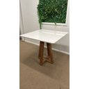 Ver mais imagens de Conjunto Sala de Jantar 4 Cadeiras Livia Off White/Âmbar