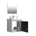 Ver imagem 3 de Gabinete Suspenso para Banheiro com Cuba 40cm em MDF Veneto