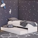 Ver imagem 7 de Cama Solteiro Bicama com Cama Auxiliar 194x83 Cm20 Branco Dtall