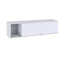 Ver imagem 1 de Armário Aéreo com Nicho e Porta Basculante 35x135x35cm Wlnp135 Branco Tx