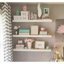 Ver imagem 2 de Kit de 4 Prateleiras MDF Branco