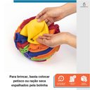 Ver imagem 3 de Kit 3 Brinquedo Bola de Fuçar para Cachorro Esconder Petisco Interativo Enriquecimento Ambiental Pet