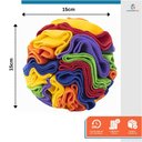 Ver imagem 2 de Kit 3 Brinquedo Bola de Fuçar para Cachorro Esconder Petisco Interativo Enriquecimento Ambiental Pet