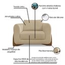 Ver imagem 4 de Poltrona Djon Linho