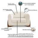 Ver imagem 4 de Poltrona Djon Linho