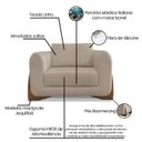 Ver imagem 4 de Poltrona Djon Linho