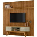 Ver imagem 1 de Painel para Tv 75 Polegadas Composição Bancada Lugana Cumaru/opala