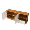 Ver imagem 4 de Rack para TV até 55 Polegadas com Amortecedor 100% MDF 140cm Modular Bege