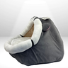 Cama Toca Cabana Pet Almofadada Ferpa Casinha , Caminha Pets Cinza - 4