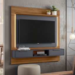 Painel para TV até 55 Polegadas com LED 2 Portas NT 1280 Notável Móveis - 1