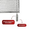 Grelha Moeda Reforçada Inox Churrasco Alvenaria 55x50 - 4