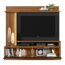 Ver imagem 4 de Estante para TV e Home Theater Ripado para TV até 60 Polegadas com LED 183cmx179cm Led 2 Portas Nt 1295