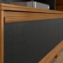 Ver mais imagens de Estante para TV e Home Theater Ripado para TV até 60 Polegadas com LED 183cmx179cm Led 2 Portas Nt 1295