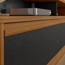 Ver imagem 7 de Estante para TV e Home Theater Ripado para TV até 60 Polegadas com LED 183cmx179cm Led 2 Portas Nt 1295