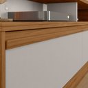 Ver imagem 7 de Estante Ripado Home para TV até 60 Polegadas com LED 2 Portas NT 1295