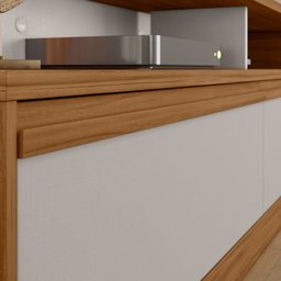 Estante Home para TV até 60 Polegadas com LED 2 Portas NT 1295  - 7