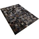 Ver imagem 2 de Tapete de couro marrom exótico escuro 1,50x2,00 s/b pç 10x10