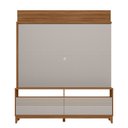 Ver imagem 7 de Estante para TV e Home Theater até 70 Polegadas 160CMX185,3cm Pés em Madeira Maciça Nt 1300 Marrom