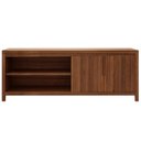 Ver imagem 2 de Rack para Sala de Estar TV 75 pol 180cm 2 Portas Madeira Maciça Dunia F06 Rústico Escuro - Lyam