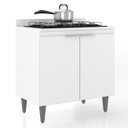 Ver imagem 1 de Balcão de Cozinha para Cooktop 80cm Pérola Z34 Branco - Mpozenato