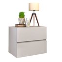 Ver imagem 3 de Mesa de Cabeceira Suspensa Eros 45 Off White