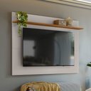 Ver imagem 1 de Painel para TV até 70 Polegadas 180CMX128,2cm Prateleira Nt 1305 Branco