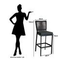 Ver imagem 5 de Kit 3 Banqueta Balcão Cozinha Churrasqueira Moderna Alumínio