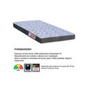 Ver imagem 2 de Colchão Solteiro Orthoflex Espuma D23 Comfortpedic Line (78x188x12) - 