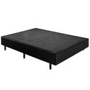 Ver imagem 1 de Cama Box Base Casal Plumatex Universal Preta 138x188x25