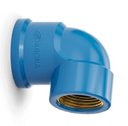 Ver imagem 2 de Joelho Azul Sold C/bucha Latao 90º 20mmx1/2 Krona Pct 0497