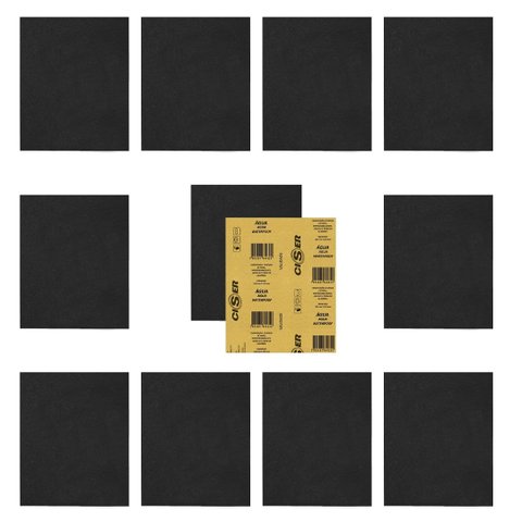 Lixa Folha D'agua Grão 220 225x275 Ciser - 10 Unidades