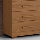 Ver imagem 4 de Cômoda para Quarto com 8 Gavetas 136cm Sirlei Atacama A09 - D’Rossi