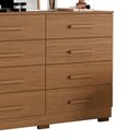Ver imagem 3 de Cômoda para Quarto com 8 Gavetas 136cm Sirlei Atacama A09 - D’Rossi