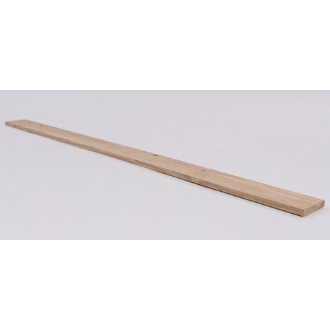 Prancha Aplainada Prateleira/artesanato de Pinus Tratado com Nós 19x3x290 Centímetros - Natural Únic