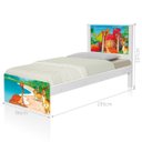 Ver imagem 3 de Cama Infantil Solteiro 195cm X 96cm Kmteb