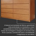Ver imagem 7 de Cômoda 8 Gavetas 100% MDF Pacioli Marrom/Rubi