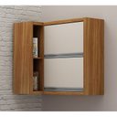 Ver imagem 1 de Armário Aéreo para Cozinha Canto 1 Porta Jade  Móveis