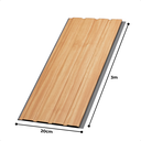 Ver imagem 5 de Kit 5 Painéis Ripados Slim Pvc 20x300cm Revestimento