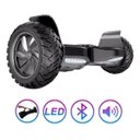 Ver imagem 1 de Hoverboard Skate Elétrico 8.5 Offroad Led Bluetooth Preto