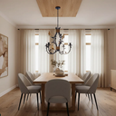 Ver imagem 2 de Pendente Rústico Azul Mediterrâneo Farm House Rustico com Pássaros de Porcelana