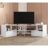 Rack Extensível Canto Inovatta para TV até 65” Branco Velluto - PR Móveis - 2